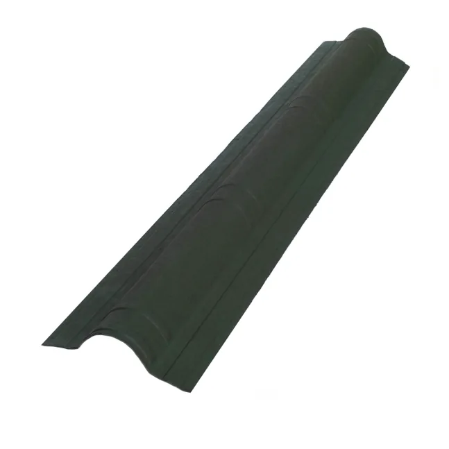 Aluminium ridge cap