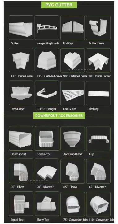 PVC water connector fittings